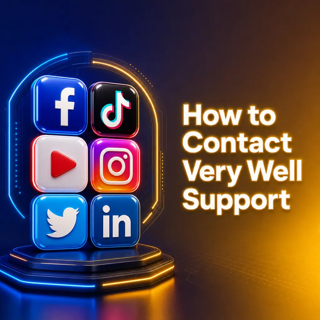 Very Well casino customer support channels including live chat, email, and help centre for UK players