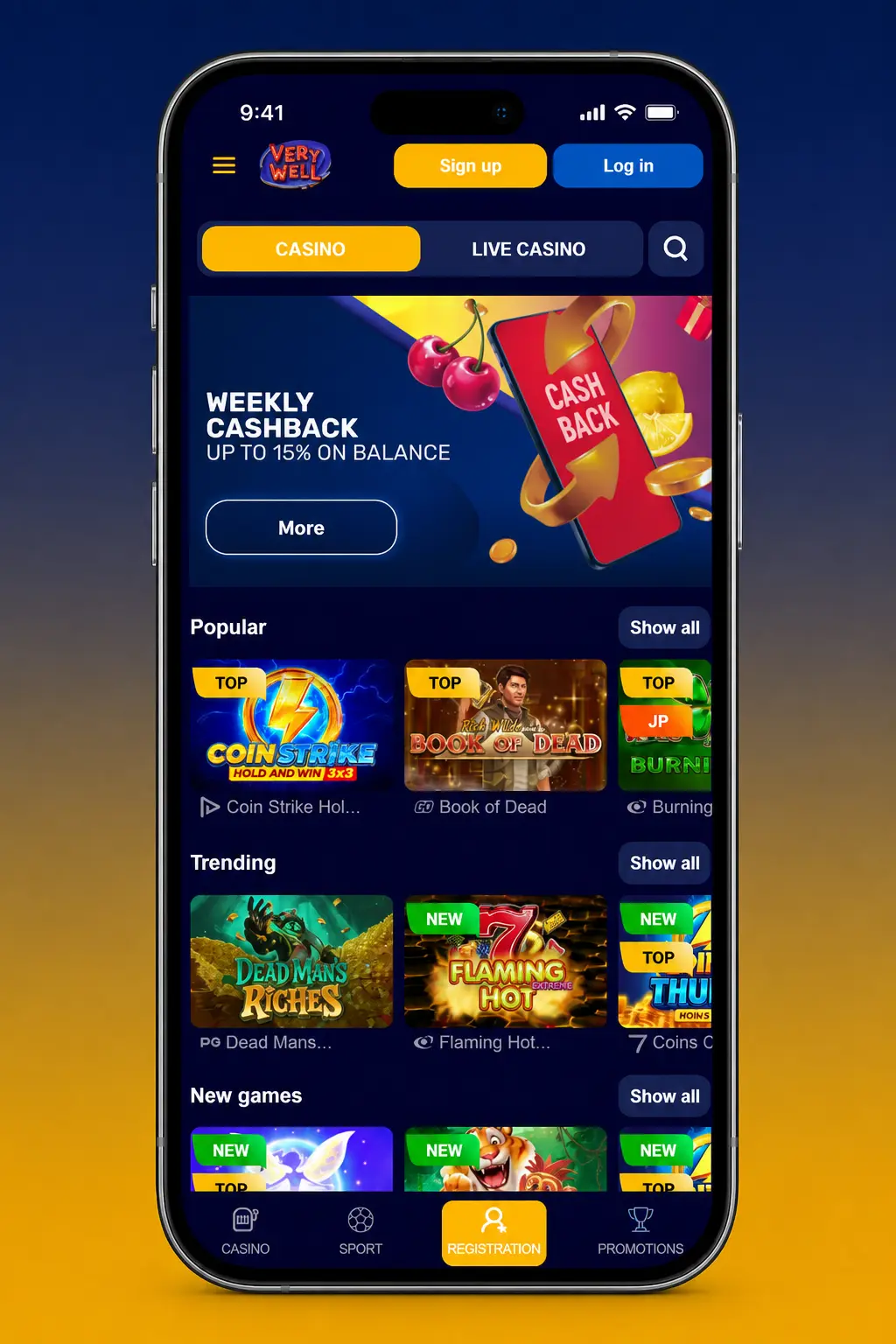 Step-by-step guide on how to withdraw money from Very Well casino using VISA, Mastercard, or USDT ERC20