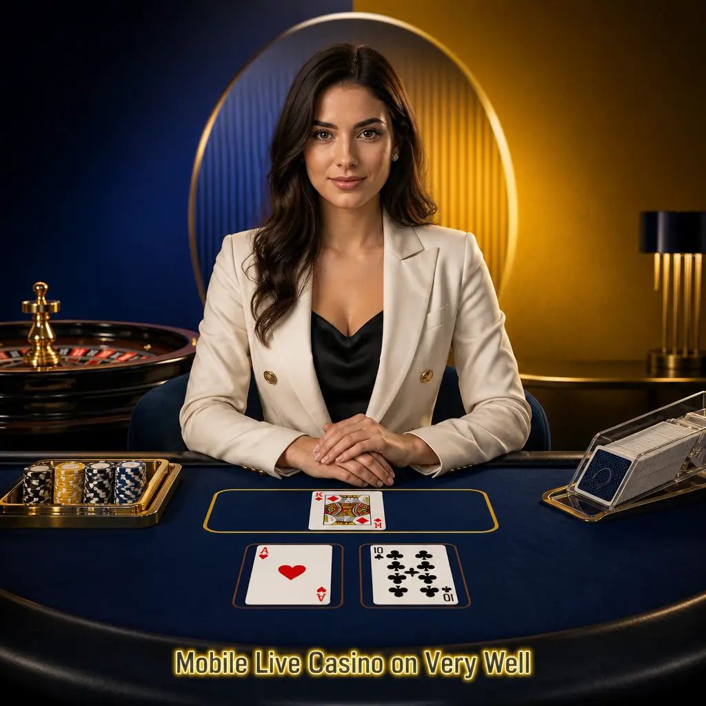 Mobile Live Casino on Very Well app showing dealer tables including Lightning Roulette, Blackjack, and Baccarat on UK players' screens