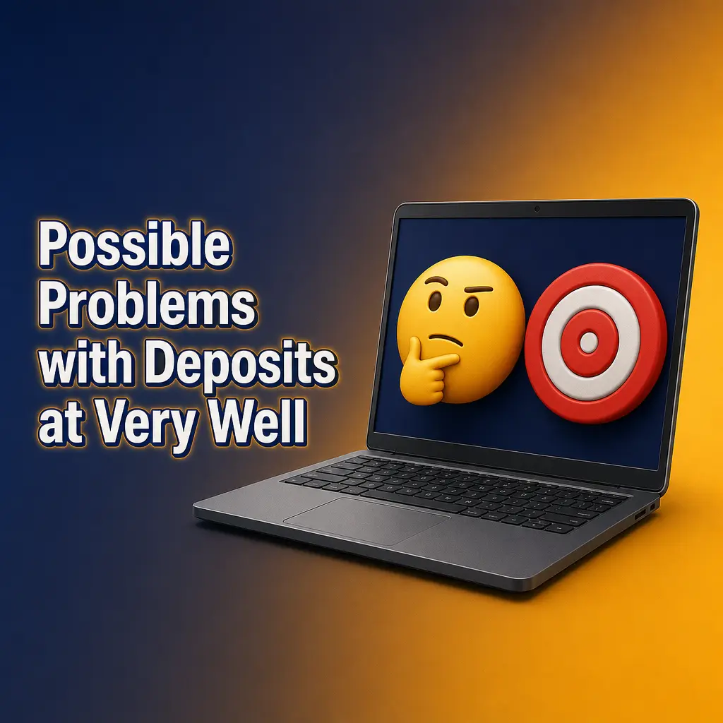 Common deposit problems at Very Well Casino including declined cards, pending crypto, KYC verification, and minimum limit issues