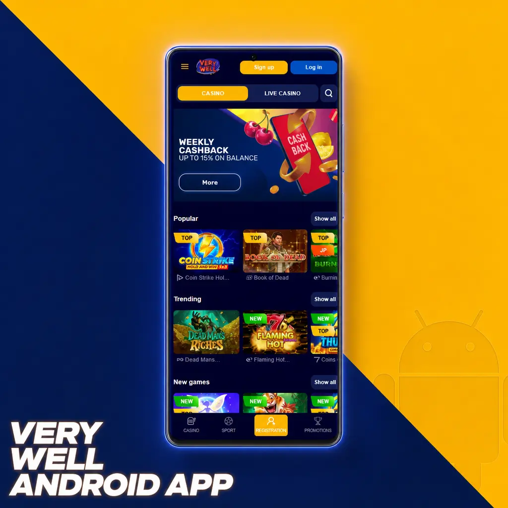 Very Well Android app APK download guide for devices running Android 6.0 or higher, requiring 40MB storage