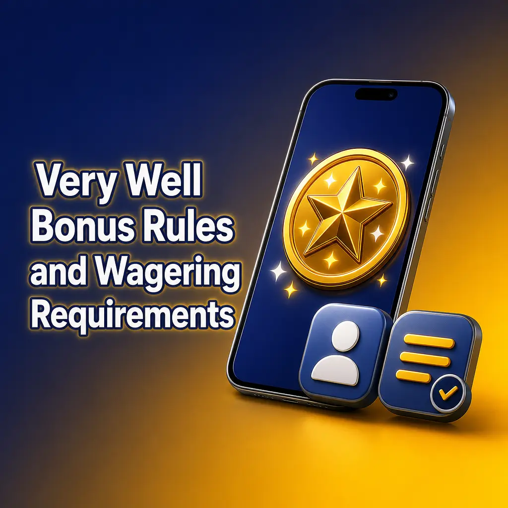 Very Well Casino bonus rules: 40x wagering on 400% match up to €1,000, UK players only, €10 min deposit required